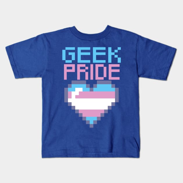 Geek Pride - TransSexual Pride Kids T-Shirt by stateements